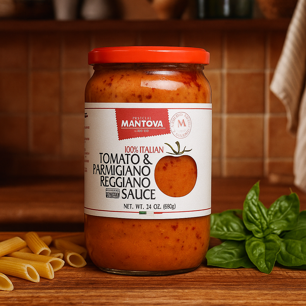 Mantova Tomato & Parmigiano Reggiano Sauce, 24 oz