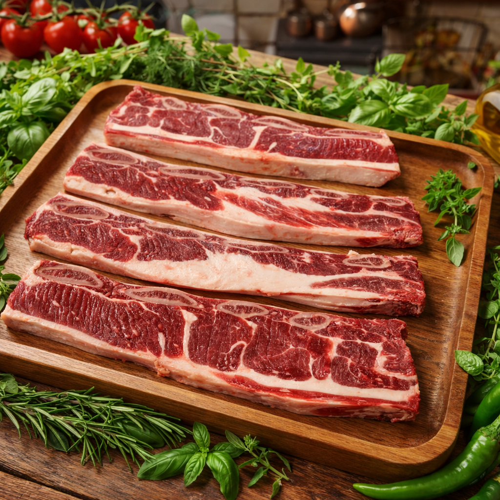 Beef Chuck Short Ribs - BBQ or Grill Cut (2in Thick)