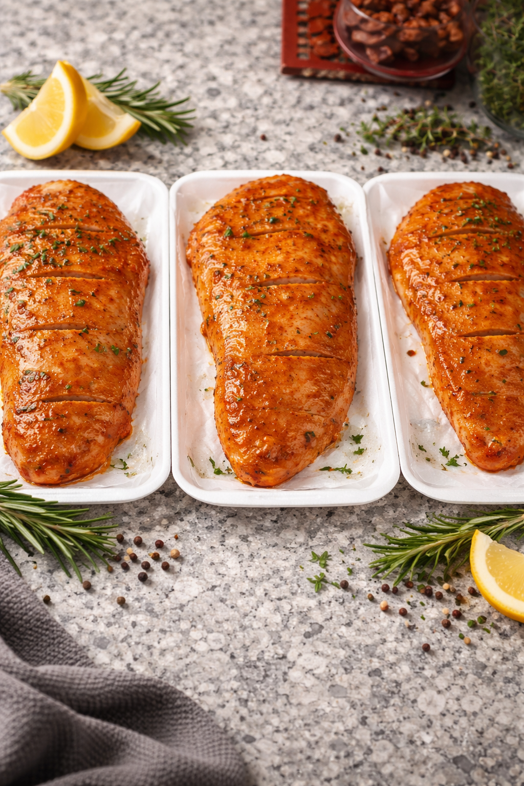 Marinated Chicken Breast - Premium Indian/Pak Spice