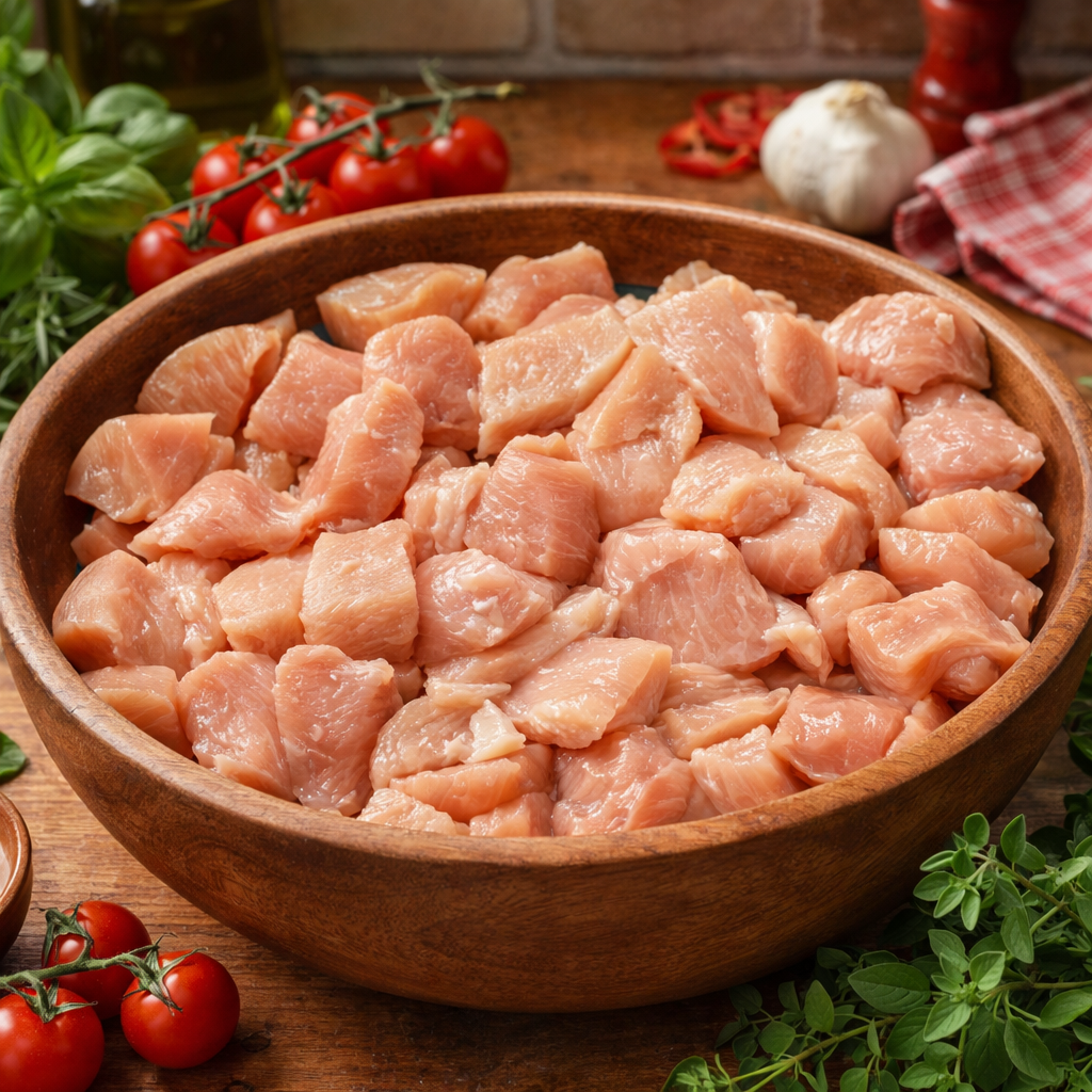 Chicken Thigh Cubes - Premium