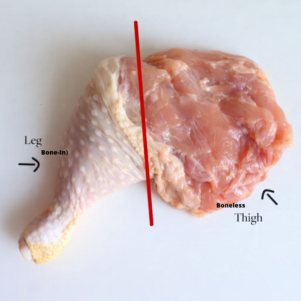 Chicken Leg Quarter – with Boneless Thigh