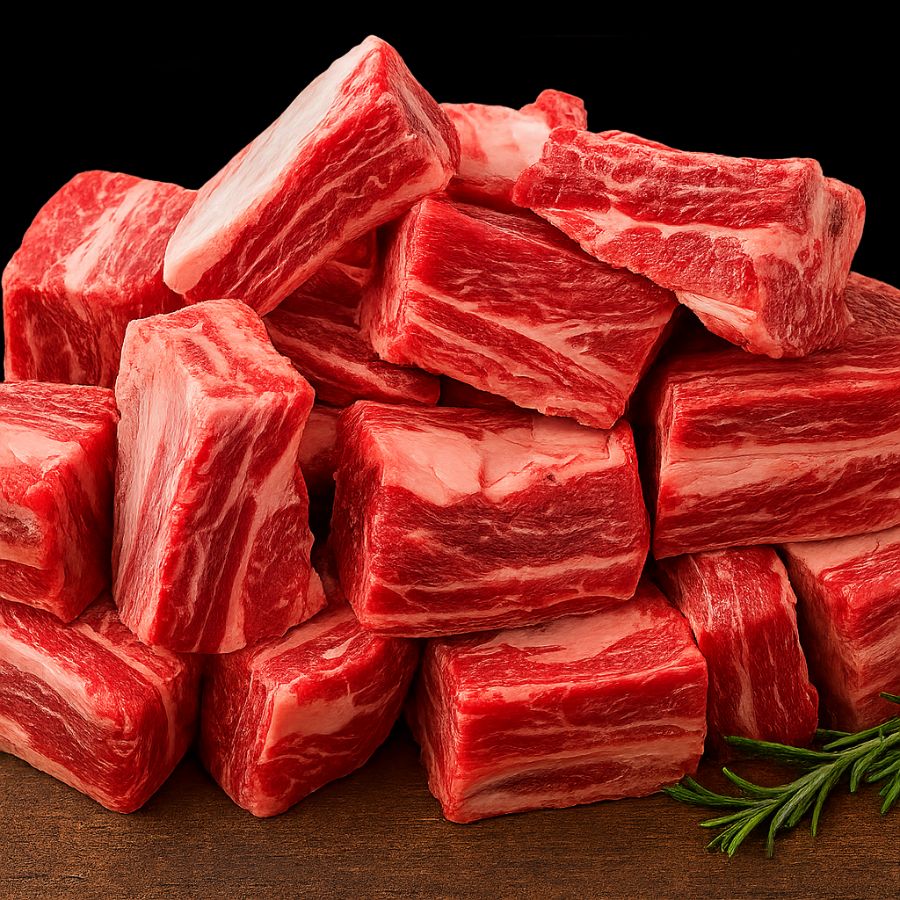 Beef Ribs Stew w/Bone in - Halal Meat Boston
