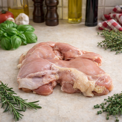 Boneless Skinless Chicken Leg Quarters