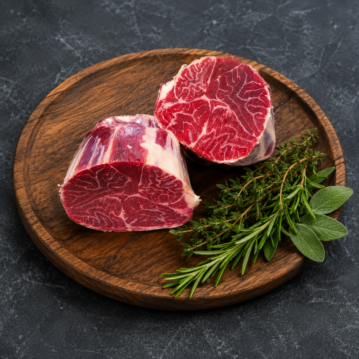 Beef Heel Meat (without rat tail 3x4 GF)