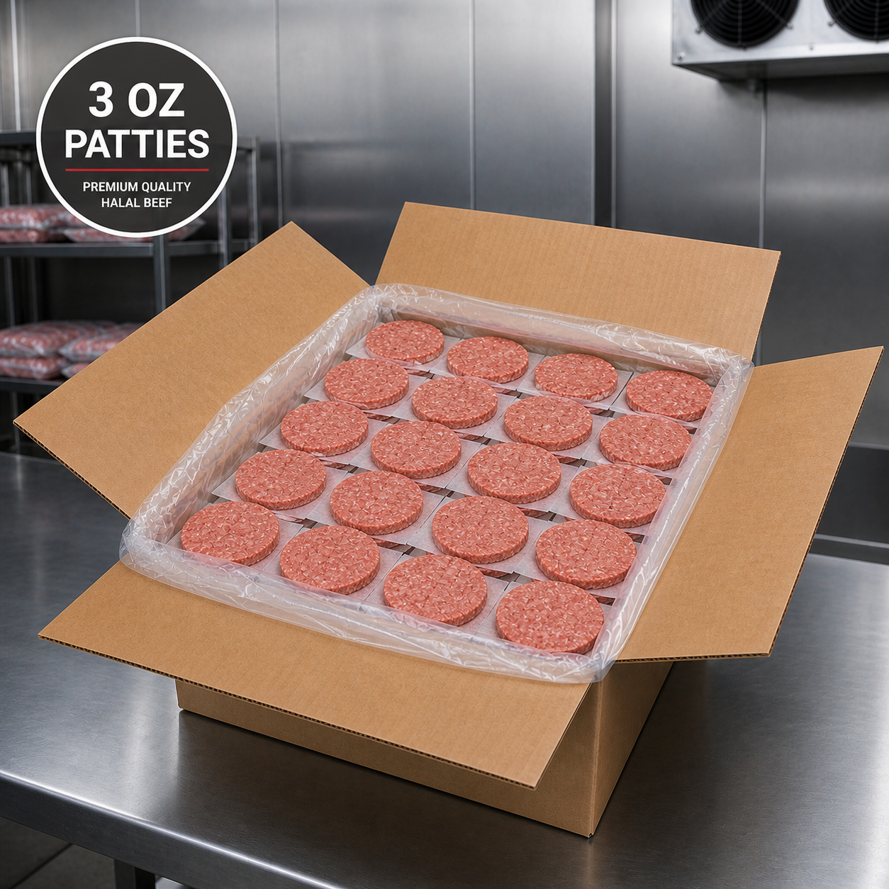 Beef Patties 3 oz - WB34173