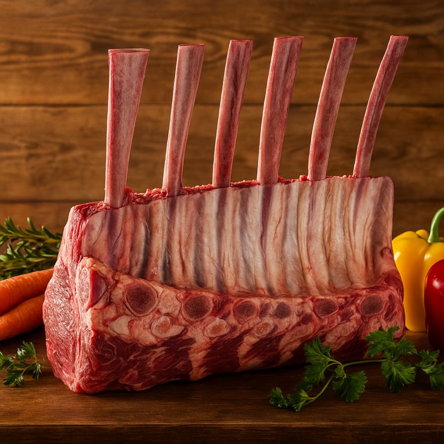 Tomahawk Ribeye Steak Rack (Uncut)