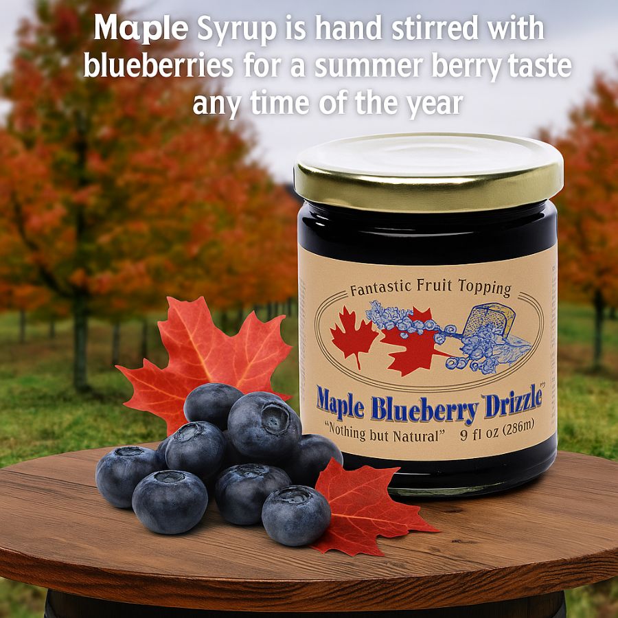Vermont Maple Blueberry Drizzle