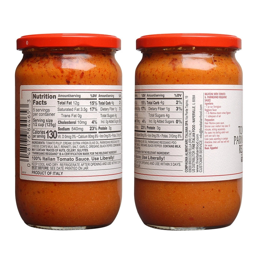 Mantova Tomato & Parmigiano Reggiano Sauce, 24 oz