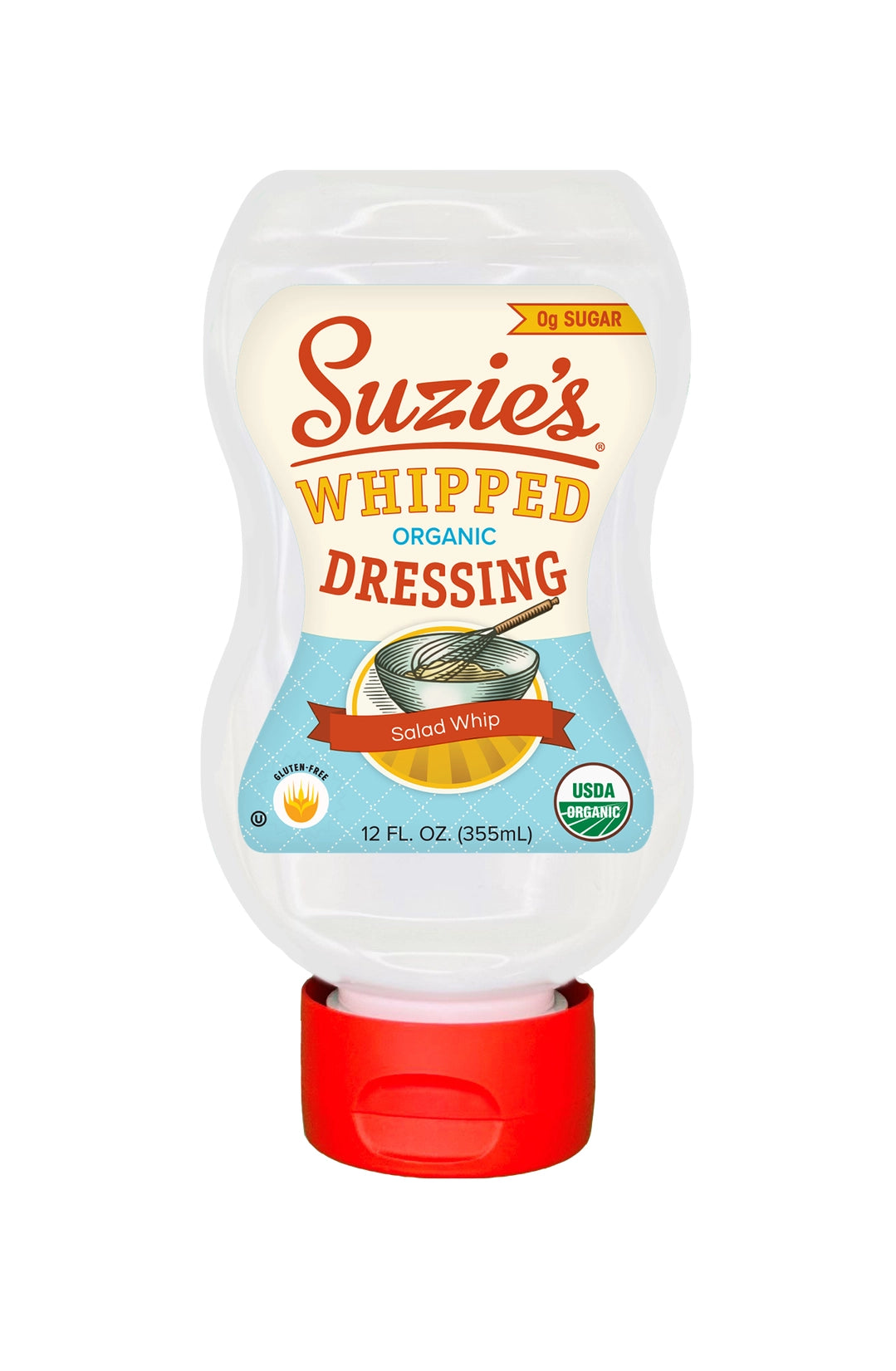 Suzie's Organic Whipped Dressing- 12oz *Zero Sugar