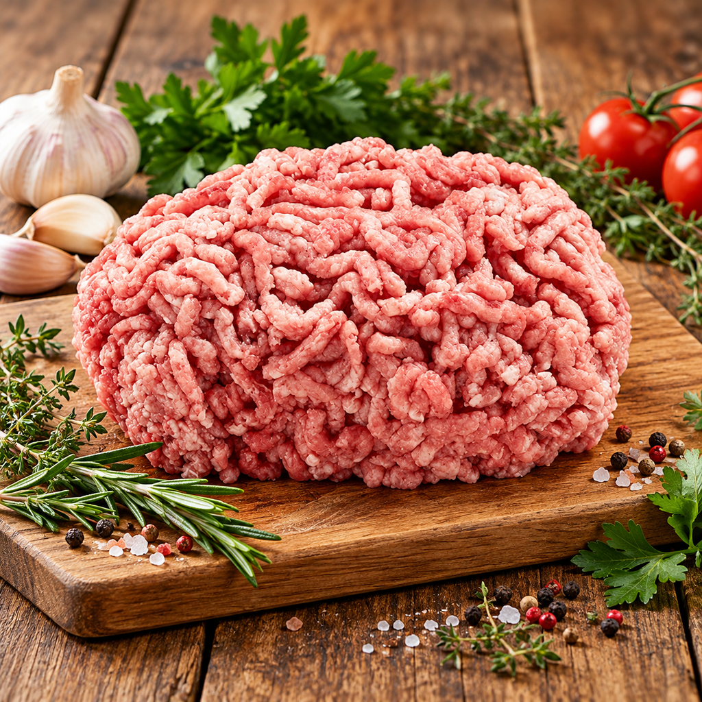 Halal ground beef 70/30 budget-friendly, fresh minced beef