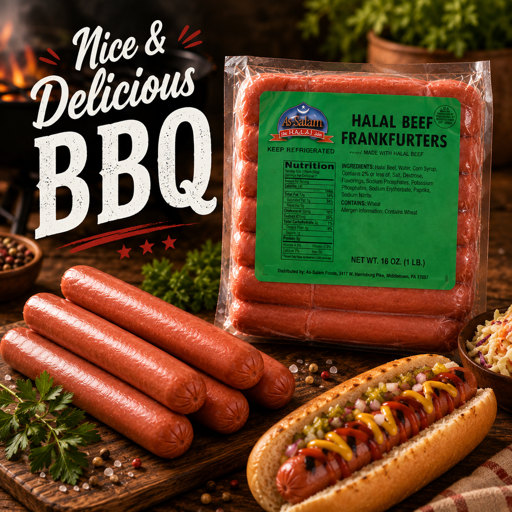 Beef Hot Dogs – Premium Quality (As-Salaam)
