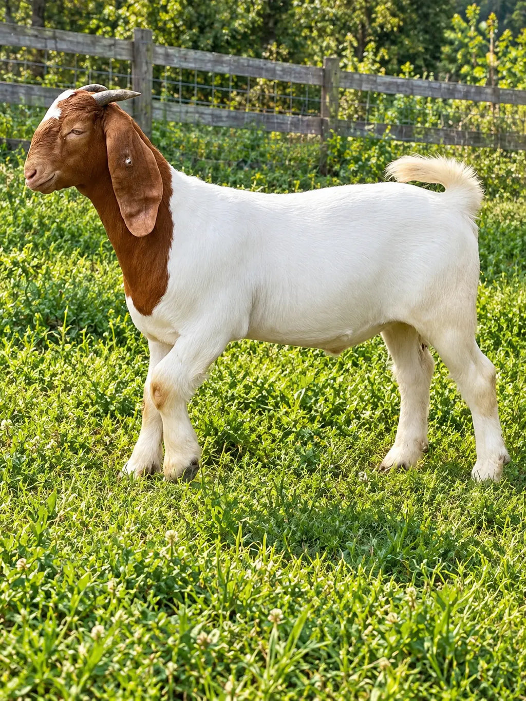 Whole baby goat - white Boer goat