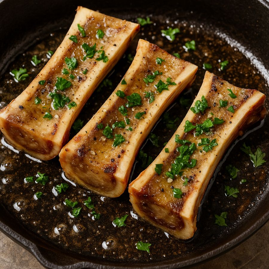 Beef Bone Marrow (Sliced)