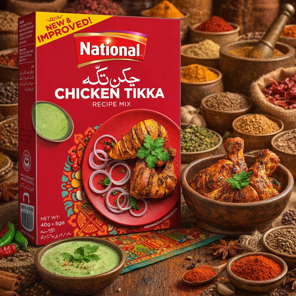 Chicken Tikka (Chicken Marinated Spice) 1.55 oz/44 g